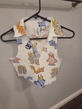 This Collusion cropped Top